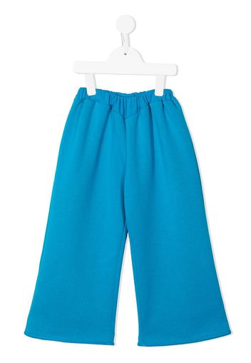 Eshvi Kids Pantaloni a vita alta - Blu