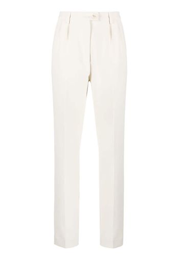 Essentiel Antwerp high-waisted straight-leg trousers - Bianco