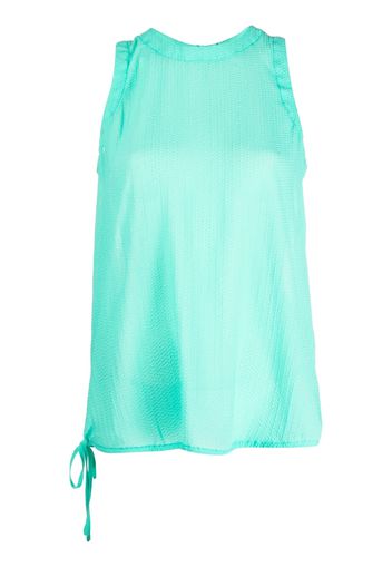 Essentiel Antwerp drawstring-detail tank top - Verde