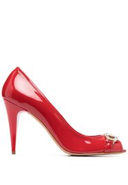 ESSERE high-heel leather pumps - Rosso