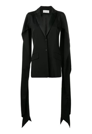 Blazer con spacchi sulle maniche