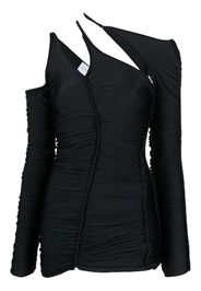 ESTER MANAS cut-out long-sleeve top - Nero