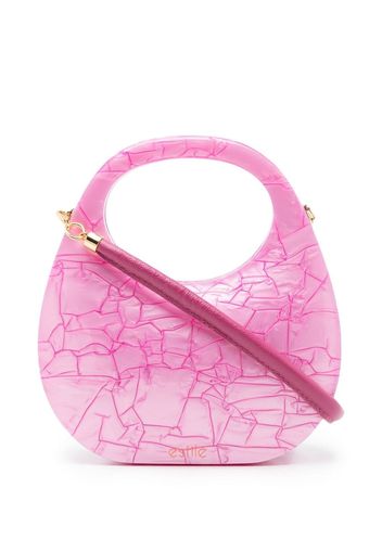 ESTILÉ Borsa a spalla con stampa - Rosa