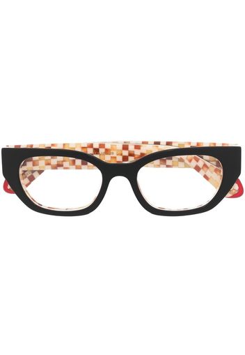 Etnia Barcelona Brutal 6 butterfly-frame glasses - Nero