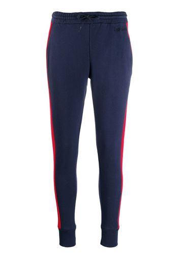 Pantaloni sportivi con motivo chevron