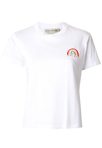 rainbow logo T-shirt