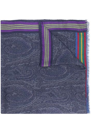 striped paisley scarf