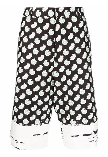 ETRO paisley-print bermuda shorts - Nero