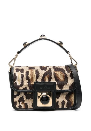 ETRO animal-pattern shoulder bag - Marrone