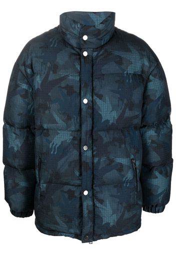 ETRO Pegaflying padded down coat - Blu