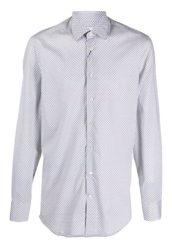 ETRO Camicia con motivo geometrico - Bianco