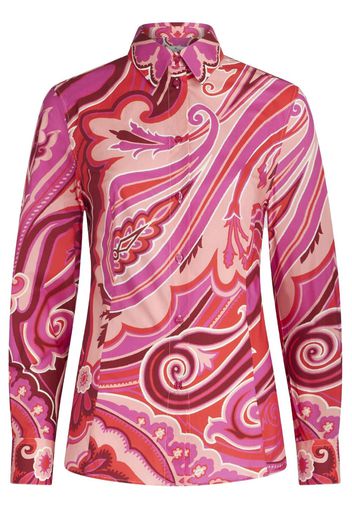 ETRO paisley-print long-sleeve shirt - Rosa