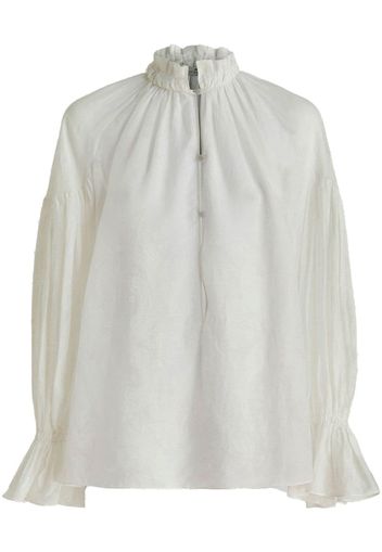 ETRO Blusa a collo alto - Bianco