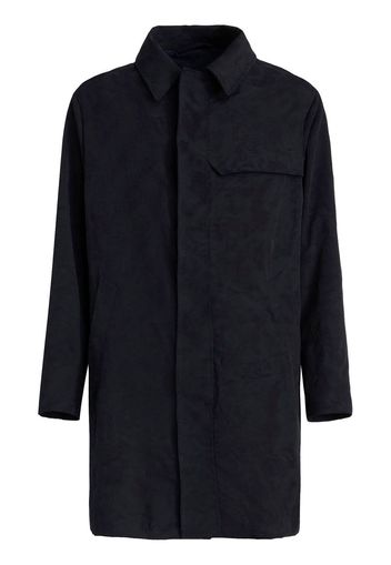 ETRO single-breasted trench cot - Blu