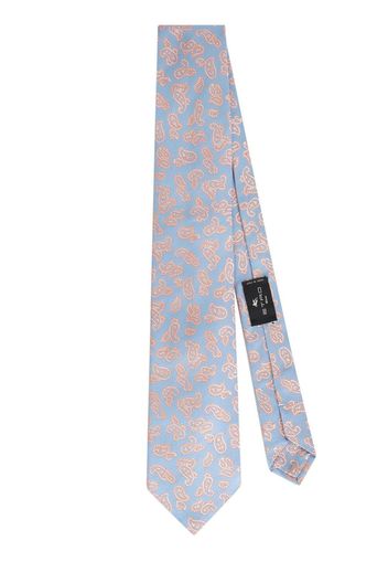 ETRO Cravatta con stampa paisley - Blu