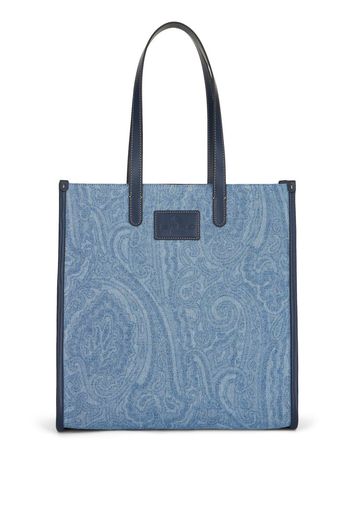 ETRO paisley-print tote bag - Blu