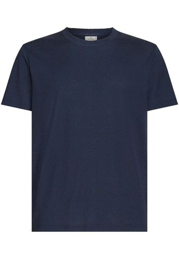 ETRO paisley-print cotton T-shirt - Blu