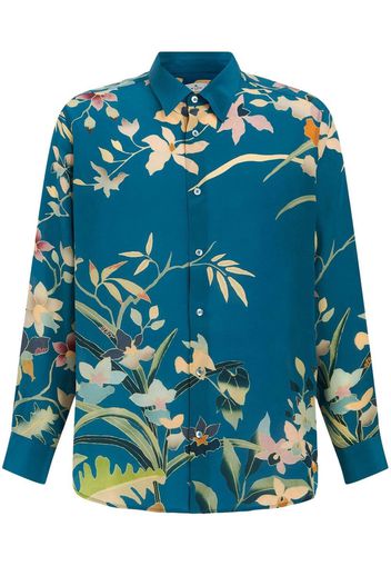 ETRO Camicia a fiori - Blu