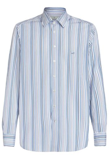 ETRO Camicia con ricamo - Blu