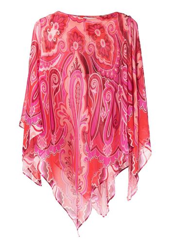 ETRO Blusa con stampa paisley - Rosa