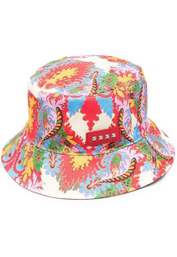 ETRO paisley-print bucket hat - Rosso