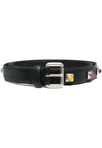 ETRO Cintura Donna Asta Pelle belt - Nero