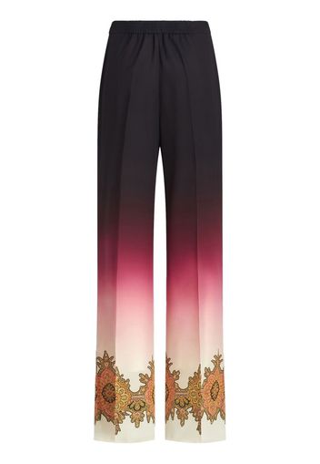 ETRO Pantaloni con effetto sfumato - Rosso