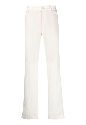 ETRO mid-rise straight-leg trousers - Bianco