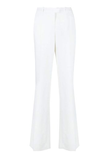 ETRO pressed-crease tailored trousers - Bianco