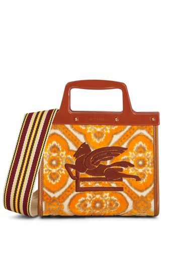 ETRO Borsa tote Love mini jacquard - Giallo