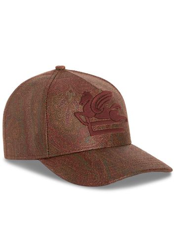 ETRO Cappello da baseball con ricamo - Rosso