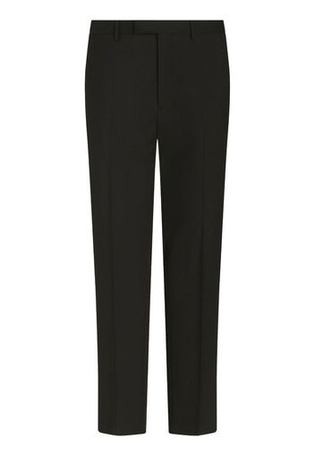 ETRO pressed-crease tailored trousers - Nero