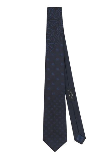 ETRO Cravatta con stampa paisley - Blu