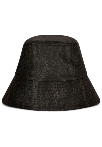 ETRO paisley-print bucket hat - Nero