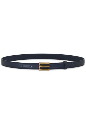 ETRO logo-buckle leather belt - Blu
