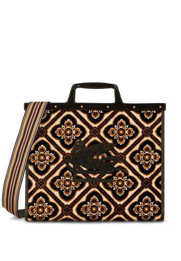 ETRO Borsa tote Love jacquard - Toni neutri