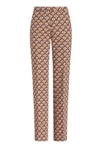 ETRO Pantaloni Floralia - Marrone