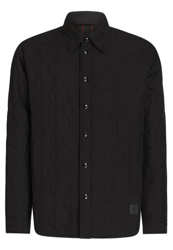 ETRO quilted button-up shirt jacket - Nero