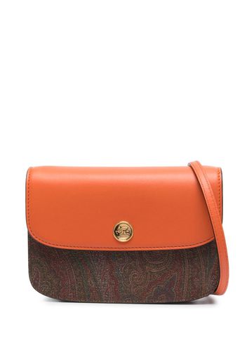 ETRO Essential jacquard crossbody bag - Marrone