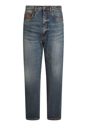ETRO Jeans dritti a vita media - Blu