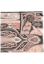 Sciarpa con stampa paisley