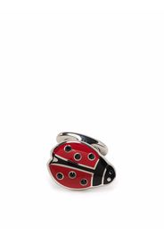 Etro brass ladybird cufflinks - Argento
