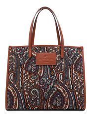 ETRO paisley-print tote bag - Marrone