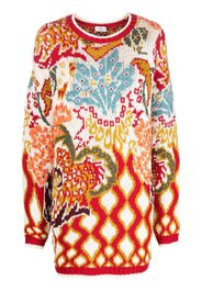 ETRO abstract-print long-sleeve jumper - Toni neutri