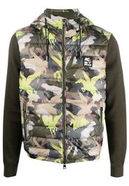 ETRO Pegaflying-print padded jacket - Verde