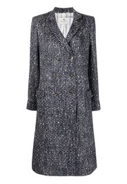 ETRO Cappotto Pegaso in tweed - Blu