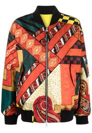 ETRO patchwork reversible bomber jacket - Arancione