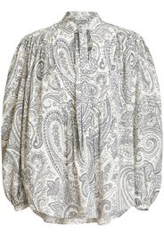 ETRO all-over paisley-print blouse - Nero