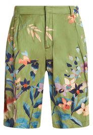 ETRO floral-print deck shorts - Verde