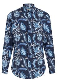 ETRO paisley-print shirt - Blu